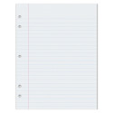 PAC2441 - Writing Paper 500 Sht 8 X 10.5 3/8 In Rule 5 Hole Punch in Handwriting Paper