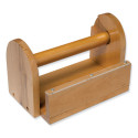 Wood Masking Tape Holder, Natural Wood, 10" x 7" x 6-5/8", 1 Piece - PACAC3861 | Dixon Ticonderoga Co - Pacon | Containers