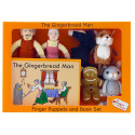 The Gingerbread Boy Finger Puppets and Book Set - PUC007907 | The Puppet Company | Puppets & Puppet Theaters