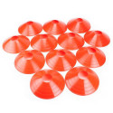 Set of 12, Two-Inch Tall Orange Field Cones