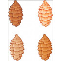 T-10953 - Classic Accents Pinecones Variety Pks in Holiday/seasonal