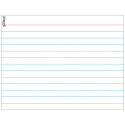T-27309 - Index Card Wipe Off Chart 17X22 in Dry Erase Sheets