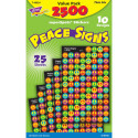 T-46924 - Peace Signs Superspots Stickers Value Pack in Stickers