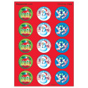 T-932 - Stinky Stickers Christmas 60/Pk Acid-Free Peppermint in Holiday/seasonal