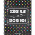 TCR3716 - Chalkboard Brights Lesson Plan And Record Book in Plan & Record Books