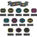 TCR5653 - Chalkboard Brights Classroom Jobs in Classroom Theme