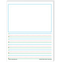 TCR76541 - Smart Start 1-2 Story Paper 100 Sheets in Handwriting Paper