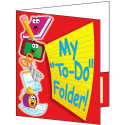 TF-1730 - Pocket Folder My To Do Folder 8-1/2 X 11 Plastic-Coated in Folders