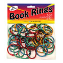 TPG189 - Book Rings Assorted Colors 50Pk in Book Rings