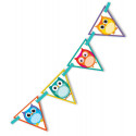 Colorful Owls Bunting