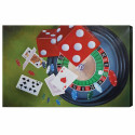 Roulette & Dice Oil Painting on Canvas