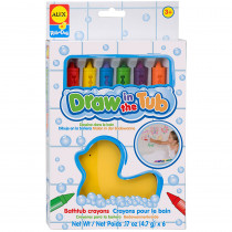 ALE639R - Draw In The Tub Crayons 6Pk in Sand & Water