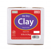 Air Dry Clay, Gray, 10 lbs. - AMA46303C | American Art Clay | Clay & Clay Tools