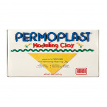 Permoplast Modeling Clay, Green, 1 lb. - AMA90054E | American Art Clay | Clay & Clay Tools
