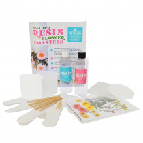 Resin Flower Coasters - AOO40076MB | Art 101 / Advantus | Art & Craft Kits