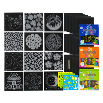 Scratch Art Kit 3-Pack - AOO90041MB | Art 101 / Advantus | Art & Craft Kits