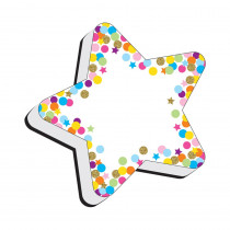 Magnetic Whiteboard Eraser, Star Confetti - ASH09990 | Ashley Productions | Erasers