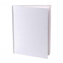 Blank Hardcover Book, White Pages, 5" x 4" Portrait, 14 Sheets/28 Pages - ASH10717 | Ashley Productions | Note Books & Pads