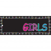 ASH10722 - Laminated Hall Pass Chalk Girls in Hall Passes