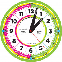 Time Zone 12 Advanced Instruction Clock - ASH50201 | Ashley Productions | Clocks"