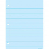 ASH92014 - Smart Poly Chart Notebook Paper Blu Dry-Erase Surface in Classroom Theme