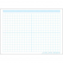 Smart Poly Single Sided PosterMat Pals Space Savers, 1/2" Grid Blocks, 468 Blocks, 13" x 9.5" - ASH95323 | Ashley Productions | Miscellaneous