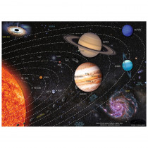 Smart Poly PosterMat Pals Space Savers, 13" x 9-1/2", Solar System - ASH95330 | Ashley Productions | Math