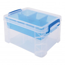 Divided Storage Box with Insert - AVT37375 | Advantus | Storage Containers