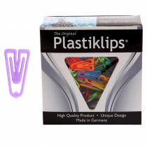Plastiklips Paper Clips, Small Size, Assorted Colors, Pack of 1000 - BAUMLP0200 | Baumgartens Inc | Clips