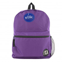Basic Backpack 16 Purple - BAZ1037 | Bazic Products | Accessories"