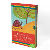 Stories from Around the World Global Chapter Book Boxed Set, 4 Tales of Persistence & Grit - BBK9781782858270 | Barefoot Books | Class Packs