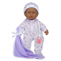 La Baby Soft 11" Baby Doll, Blue with Blanket, Hispanic - BER13110 | Jc Toys Group Inc | Dolls