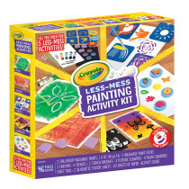 Less Mess Painting Activity Kit - BIN046941 | Crayola Llc | Art & Craft Kits