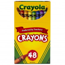 BIN48 - Crayola Regular Size Crayon 48Pk in Crayons