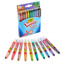SWIRL Mini Twistable Crayons, 10 Count - BIN523440 | Crayola Llc | Crayons