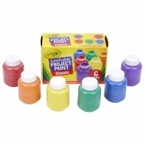 BIN541204 - Washable Kids Paint 6 Jar Set in Paint