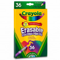 Erasable Colored Pencils, 36 Count - BIN681036 | Crayola Llc | Colored Pencils