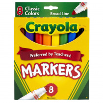 BIN7708 - Original Coloring Markers 8 Color in Markers