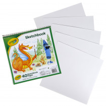 Kid's Sketchbook, 40 Pages - BIN993404 | Crayola Llc | Sketch Pads