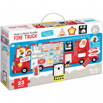 Make-a-Match Puzzle Fire Truck - BPN49044 | Banana Panda | Floor Puzzles