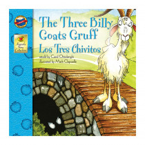 Three Billy Goats Gruff: Los Tres Chivitos - CD-0769658644 | Carson Dellosa Education | Books