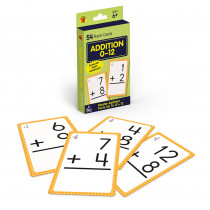 Addition 0 to 12 Flash Cards, 54 Cards - CD-0769677118 | Carson Dellosa Education | Addition & Subtraction
