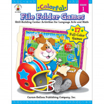 CD-104049 - Colorful File Folder Games Gr 1 in Language Arts