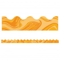 CD-108378 - Orange Marble Scalloped Borders in Border/trimmer