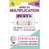In a Flash: Intro to Multiplication - CD-109580 | Carson Dellosa Education | Flash Cards