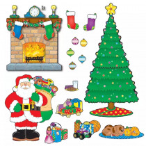 CD-110062 - Bulletin Board Set Christmas Scene in Holiday/seasonal