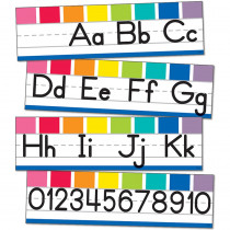 CD-110419 - Alphabet Line Manuscript Mini Bb St Hello Sunshine in Classroom Theme