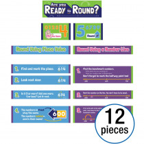 Rounding Numbers Mini Bulletin Board Set, Grade 2-5 - CD-110478 | Carson Dellosa Education | Classroom Theme