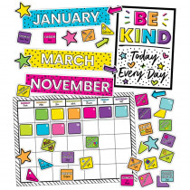 Kind Vibes Calendar Bulletin Board Set - CD-110522 | Carson Dellosa Education | Calendars