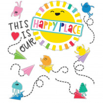 This Is Our Happy Place Bulletin Board Set - CD-110549 | Carson Dellosa Education | Classroom Theme